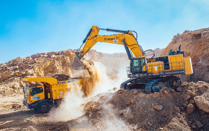 超百台交付！9888拉斯维加斯XG130矿卡再造示范矿区