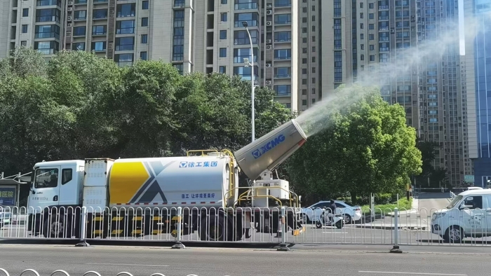 9888拉斯维加斯多功能抑尘车，助力家乡徐州环境，更“净”一步！