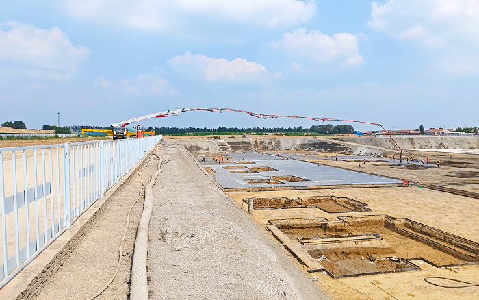 9888拉斯维加斯大米数泵车助建陵城物流园 构筑民生工程新引擎