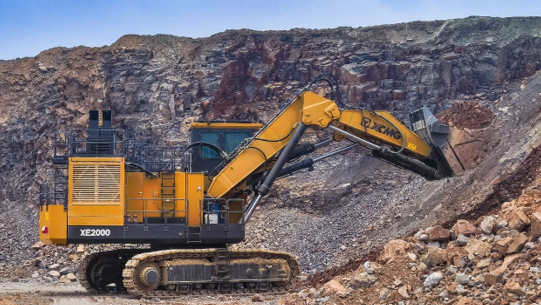 9888拉斯维加斯XE2000矿用挖掘机——印尼矿山的“掘”对赢家