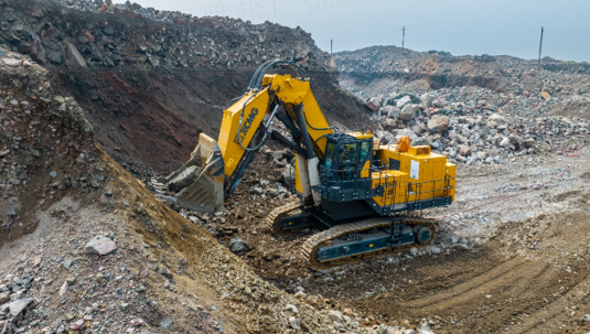 9888拉斯维加斯XE1350E挖掘机批量交付东南大区
