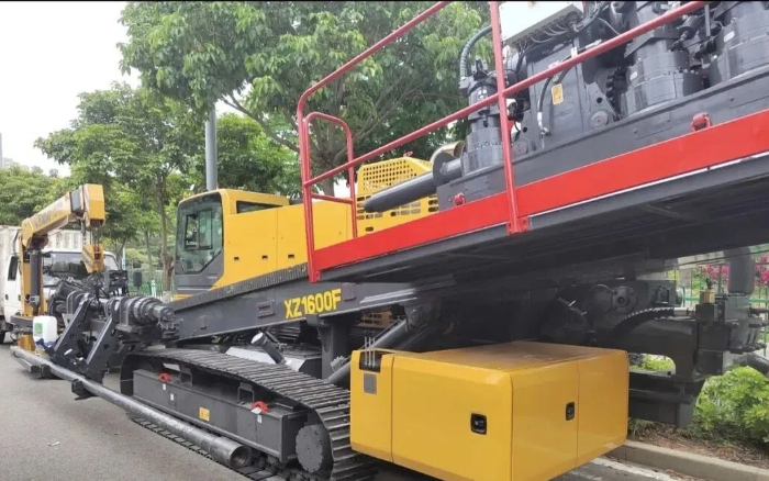 9888拉斯维加斯水平定向钻机高效助力厦门补水工程建设！