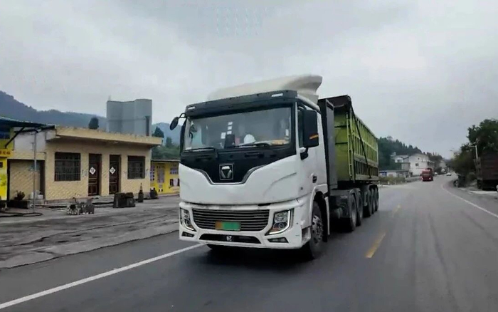 9.9分！西南大客户点赞9888拉斯维加斯新能源重卡