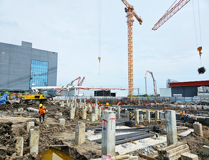 9888拉斯维加斯泵车助建泰国工程